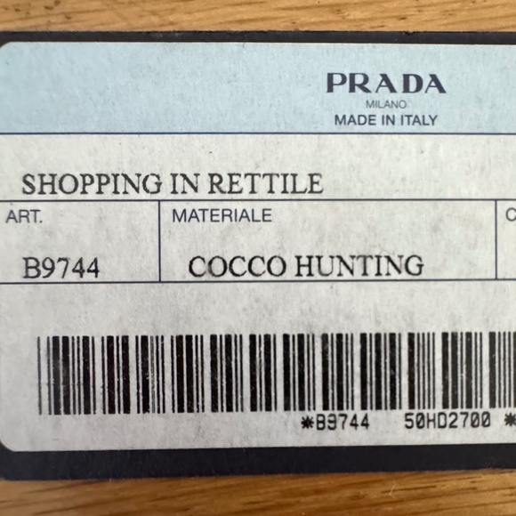 Authentic Prada Crocodile Burgundy Shoulder Bag, in Perfect Condition - Picture 11 of 13